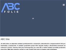 Tablet Screenshot of abcfolie.cz